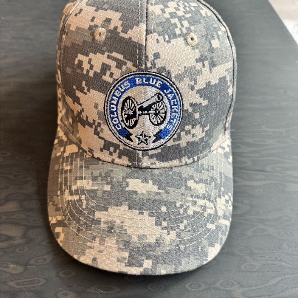 Columbus Blue Jackets Camo Cap